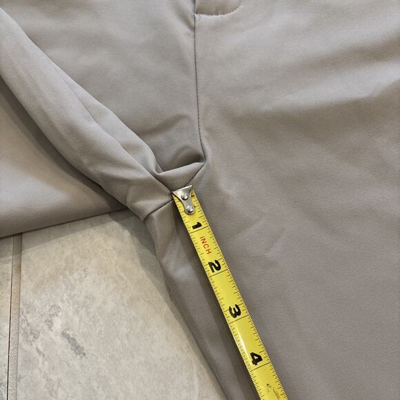 Icon Amsterdam Pants Mens 36/29 Stone Tech Trousers Stretch Nylon Blend NWT - Picture 9 of 10